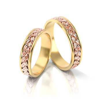 Preview: Stelmach Trauringe Weiss-Gelbgold Hannover 008